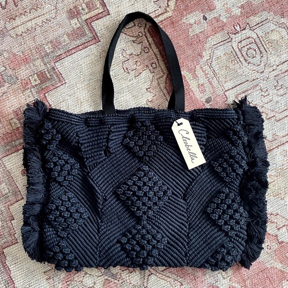 Cleobella | Anthropologie Macrame Large Tote - Picture 1 of 8